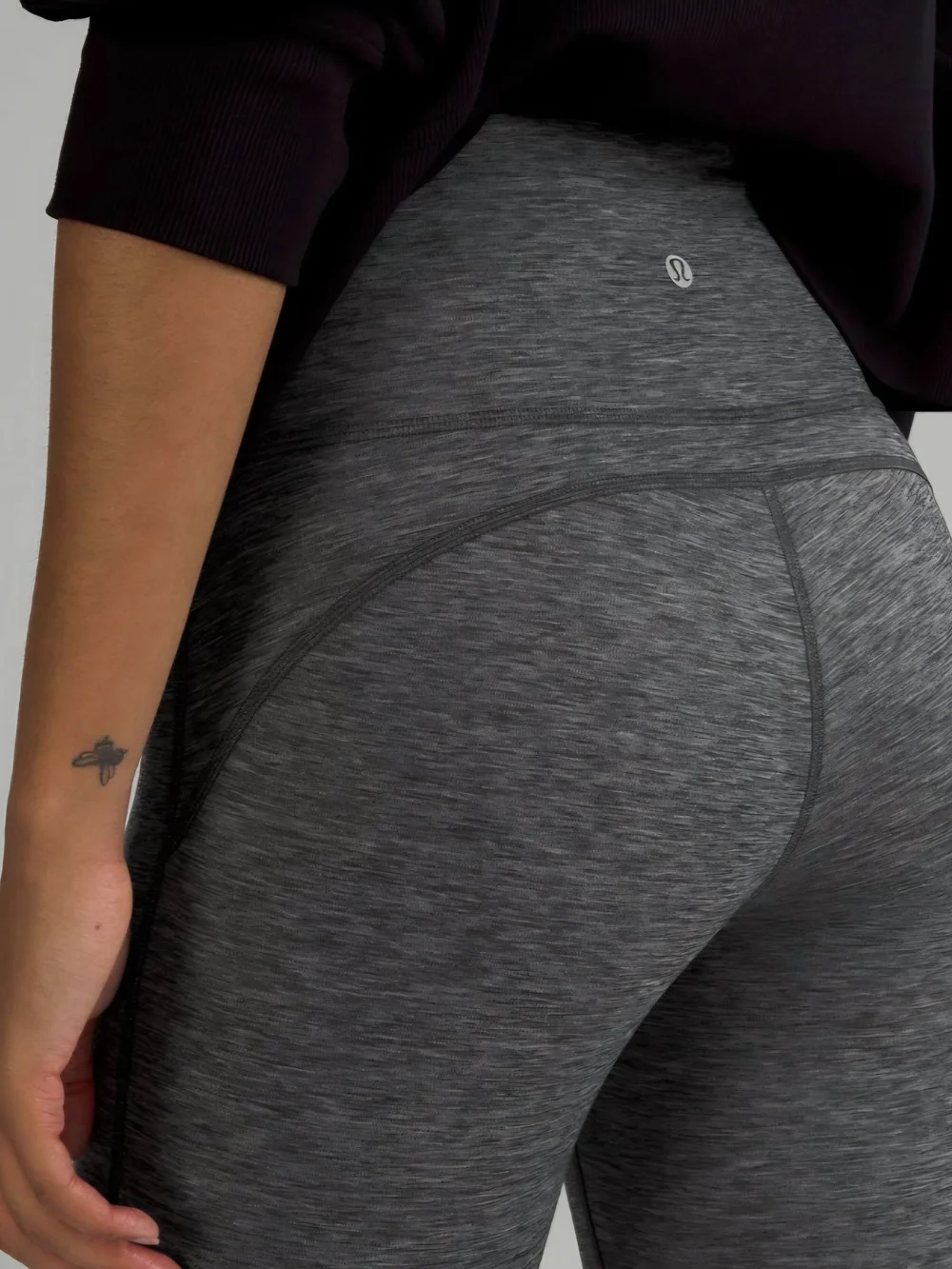 lululemon athletica Charcoal Grey Boot-Cut Flare Pants